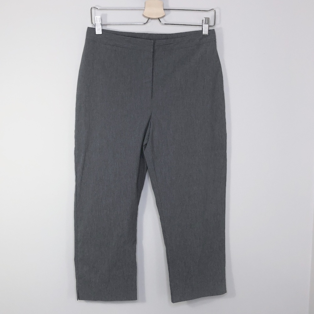 Express Gray Stretch Capri Size - 8